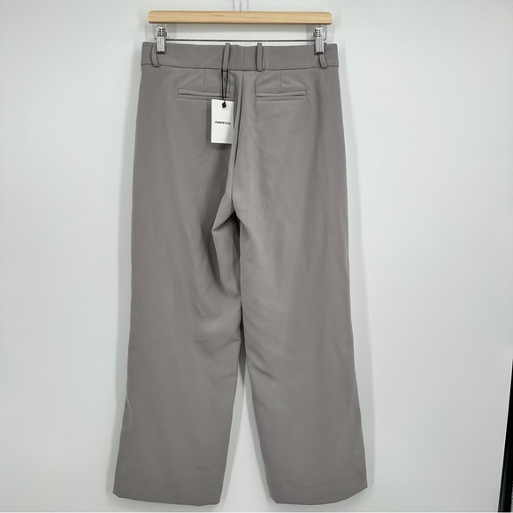 NWT Paris Georgia Gray Straight Leg Trousers Pants Womens Size Small - Picture 5 of 5